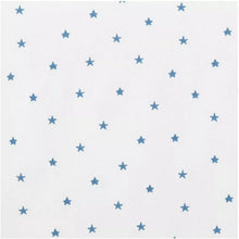Load image into Gallery viewer, Full Micro Star Fitted Sheet Separates Blue - Pillowfort