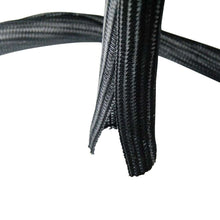 Load image into Gallery viewer, Self Closing Cable Sock Black 1&quot; (25.4mm) x 50ft(15.24m)