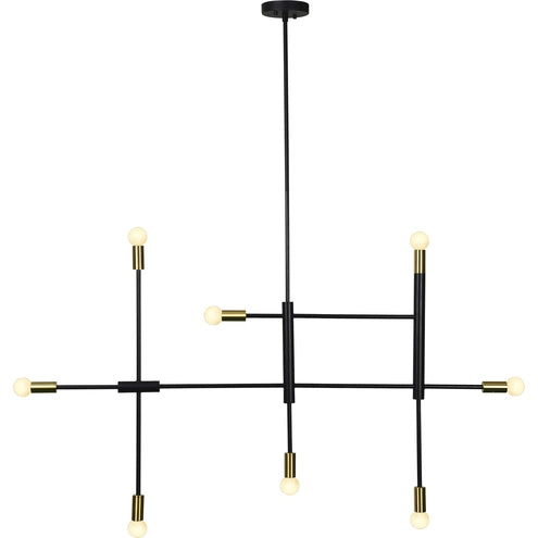 Reegler 8-Light 54.5 inch Black Pendant
