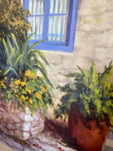 Load image into Gallery viewer, Provence Blue Door Wrapped Canvas by Barbara Felisky (22.5&quot;W x 30.5&quot;H)