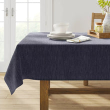 Load image into Gallery viewer, 104&quot; X 60&quot; Chambray Tablecloth Blue - Threshold