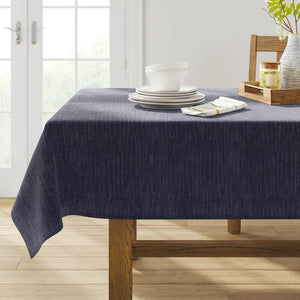 104" X 60" Chambray Tablecloth Blue - Threshold
