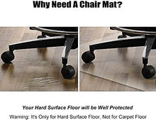 Load image into Gallery viewer, 36&quot; x 48&quot; Premium Office Chair Mat for Hard Wood Floors