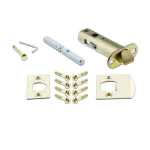 New York Door Knob with New York Long Plate - Privacy