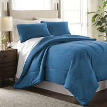 Load image into Gallery viewer, Queen Shavel Home Products 3 PC Full/Queen Reverse Sherpa Comforter Set