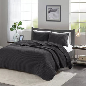 Full/Queen 3pc Madison Park Mitchell Reversible Coverlet Set