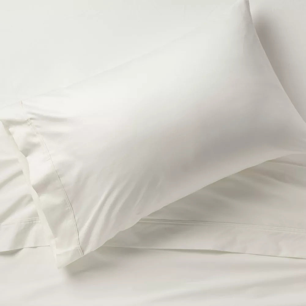Standard 400 Thread Count Solid Performance Pillowcase (Set of 2) - Threshold™