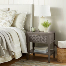 Load image into Gallery viewer, Palmdale Nightstand Gray - Threshold™ designed with Studio McGee