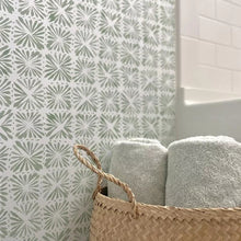 Load image into Gallery viewer, Block Print Tile Wallpaper Sage - Threshold™