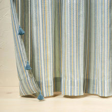 Load image into Gallery viewer, 84&quot; Light Filtering Woven Stripe Curtain Panels - Opalhouse™ designed with Jungalow