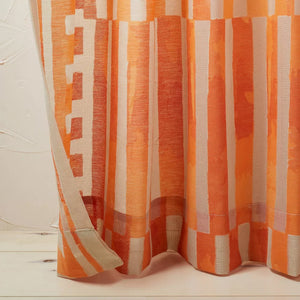 84"L Sheer Ophelia Printed Burnout Curtain Panels (Set of 2) - Opalhouse™ designed with Jungalow™