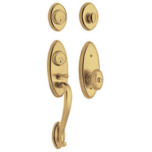 Load image into Gallery viewer, Landon Handleset with Single Cylinder Deadbolt and Door Knob and Rosette
