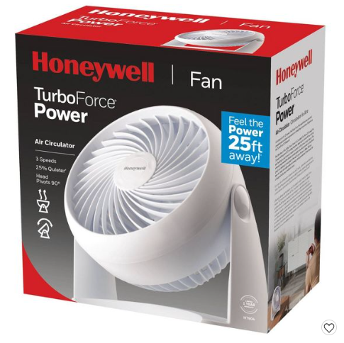 Honeywell Turbo Force Table Air Circulator Fan