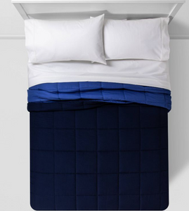 King Reversible Microfiber Solid Comforter - Room Essentials™