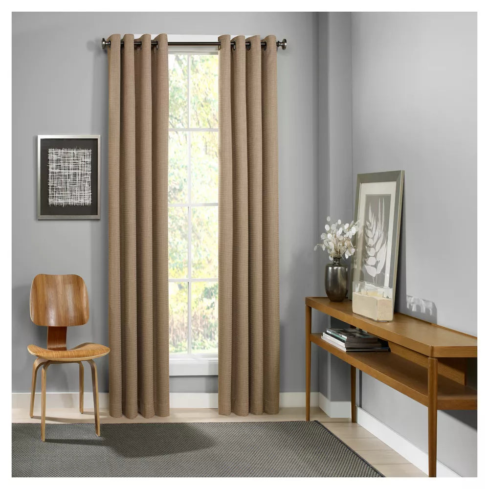 108''(set of 2) Palisade Thermalined Curtain Panels - Eclipse