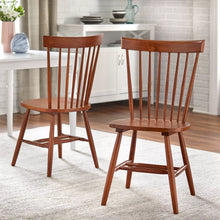 Load image into Gallery viewer, Venice High Back Contemporary Windsor Dining Chairs - Buylateral (Set of 2)
